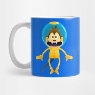 Astronaut Monkey Mug